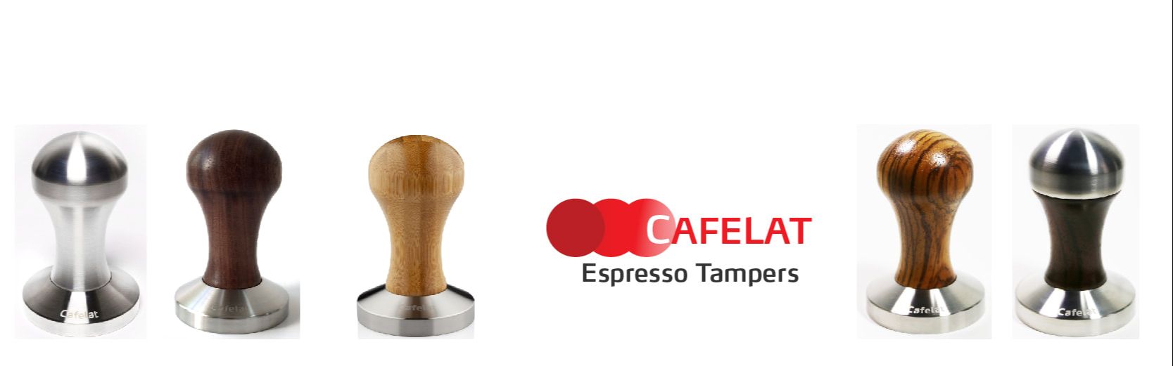 Tamper para Café Madera y Aluminio Cafelat